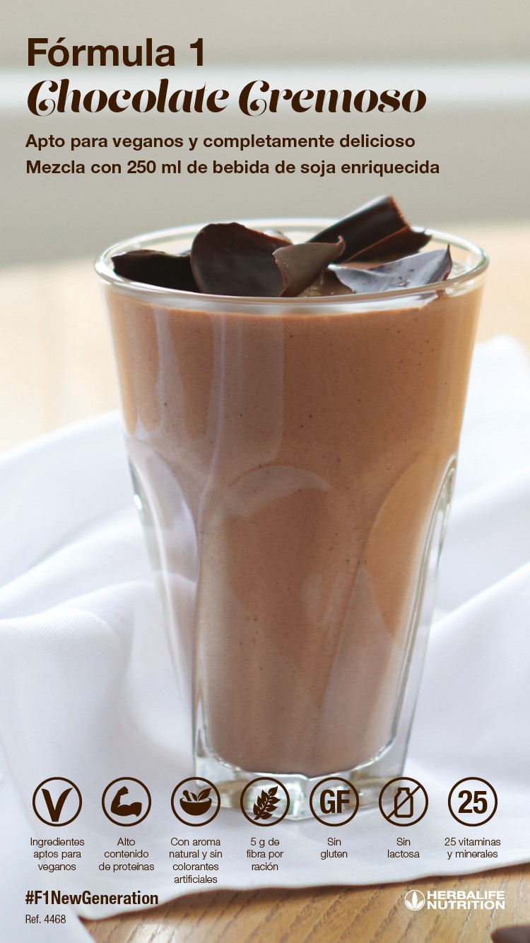 batido choco avellana herbalife